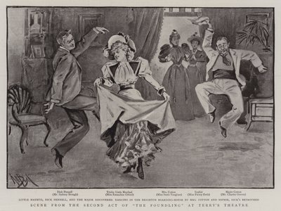 Scene from the Second Act of The Foundling at Terry
